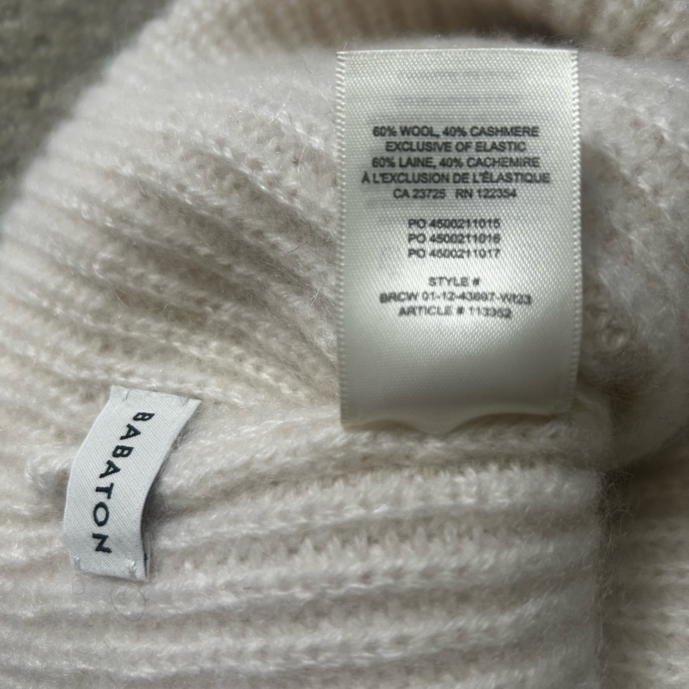 Babaton Wool & Cashmere Beanie - Picture 2 of 2